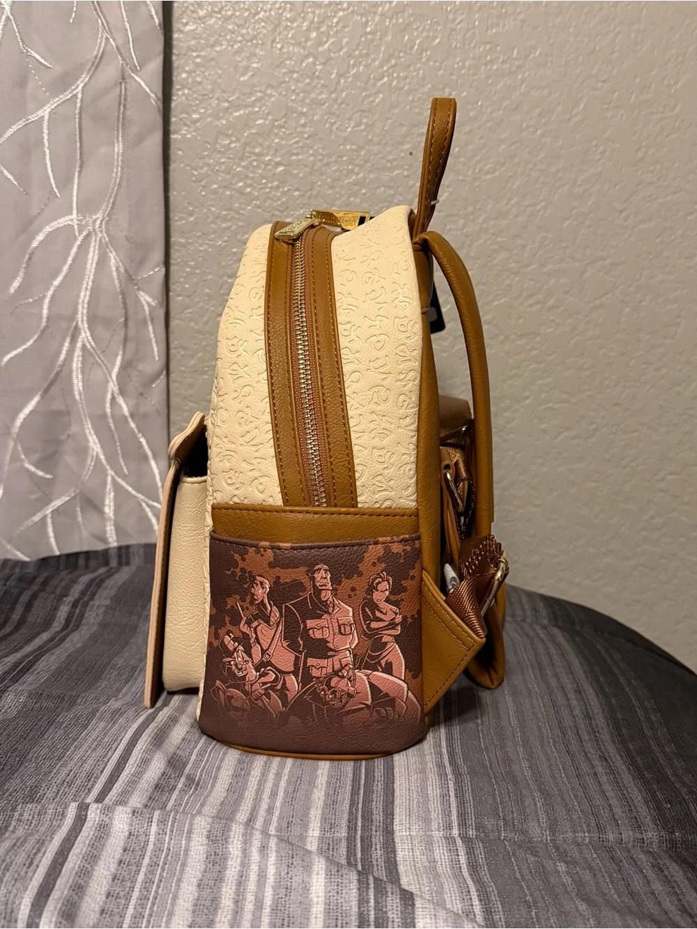 Disney Loungefly Atlantis Backpack w/ Wallet NWT
